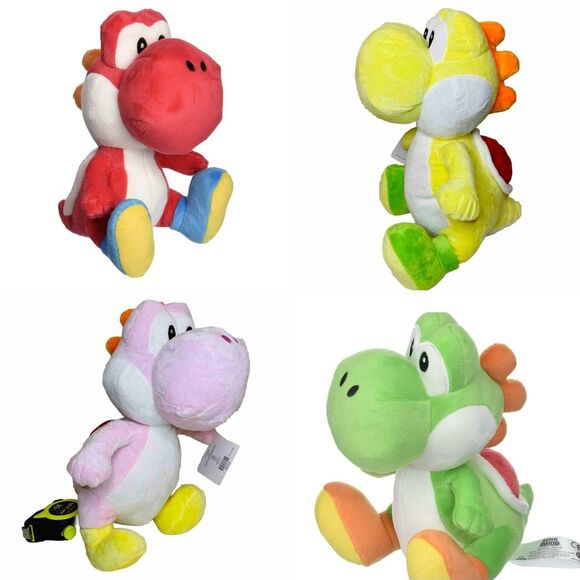 NWT BIG Nintendo Super Mario Bro Yoshi Plush Red 14” - Picture 4 of 4